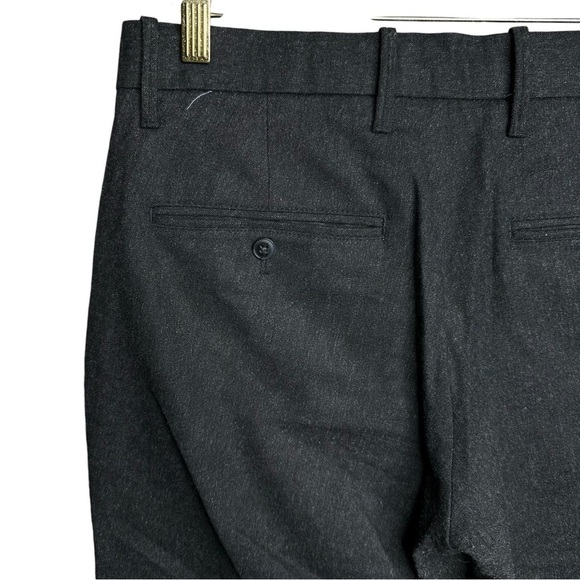 Gap Khakis Tailored‎ Charcoal Gray Men’s Straight Leg Pants Size 29X30 - Picture 4 of 5